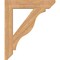 Ekena Millwork Funston Slat Smooth Bracket, Western Red Cedar, 5 1/2"W x 34"D x 40"H BKT06X34X40FST06SWR - alternate 3